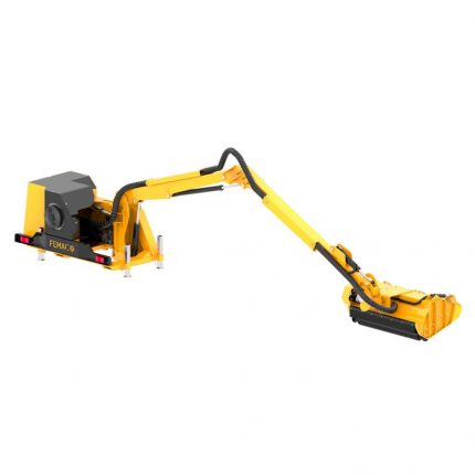 Tocatoare cu brat telescopic Femac, model DOC 500, 7.5 metri, 130-180 CP