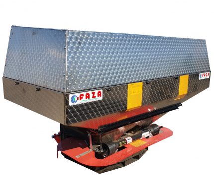 Masina de imprastiat ingrasaminte, Faza, model B-Delux 1500, cuva Inox