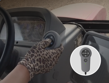 TELECOMANDA PENTRU SISTEM DE GHIDARE AUTOMATA TRACTOR HD 408 ,HD 812, HD 818