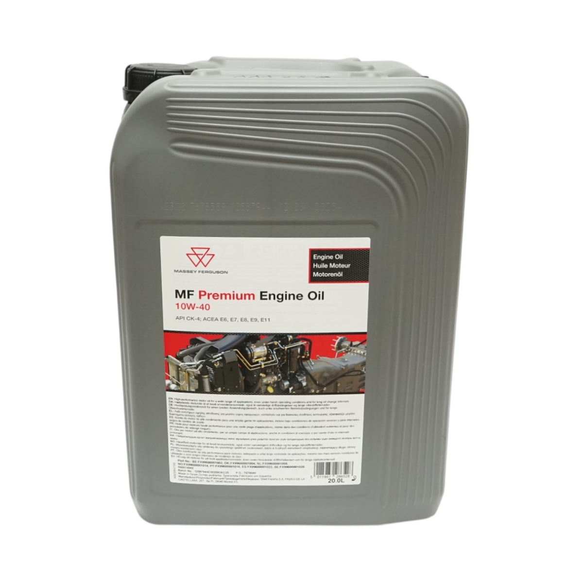 1 (1) ULEI Massey Ferguson motor 10W40 MF Premium Engine Oil 20L