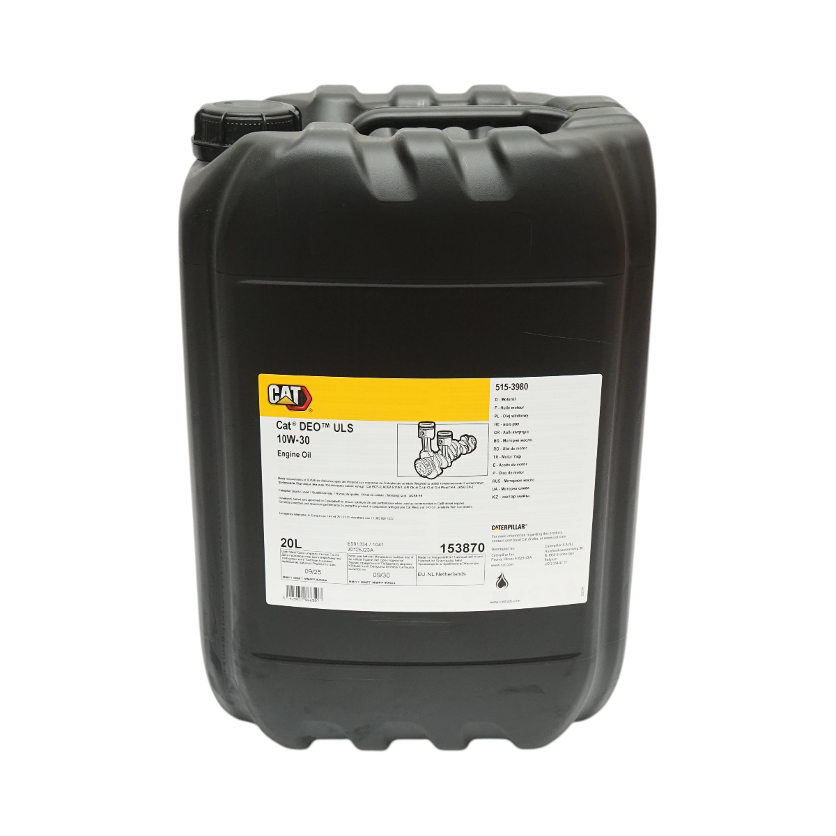 1 (2) ULEI CAT HYDO ADVANCED 10 -HYDRAULIC OIL - 20L