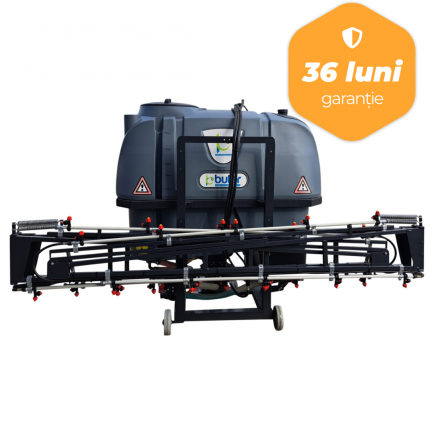 Erbicidator Bufer, Panter Basic, purtat, 1000 litri lance 12 metri, ridicare si deschidere manuala