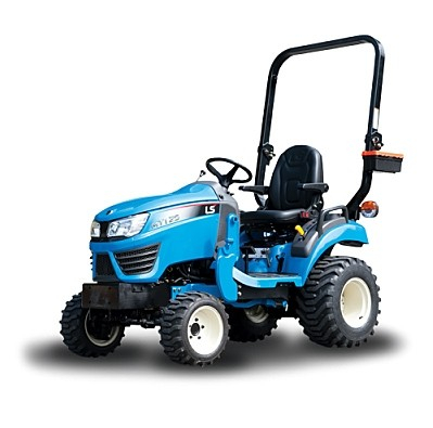 Tractor LS model MT1.25, 25 CP, tractiune 4x4 cu cositoare centrala
